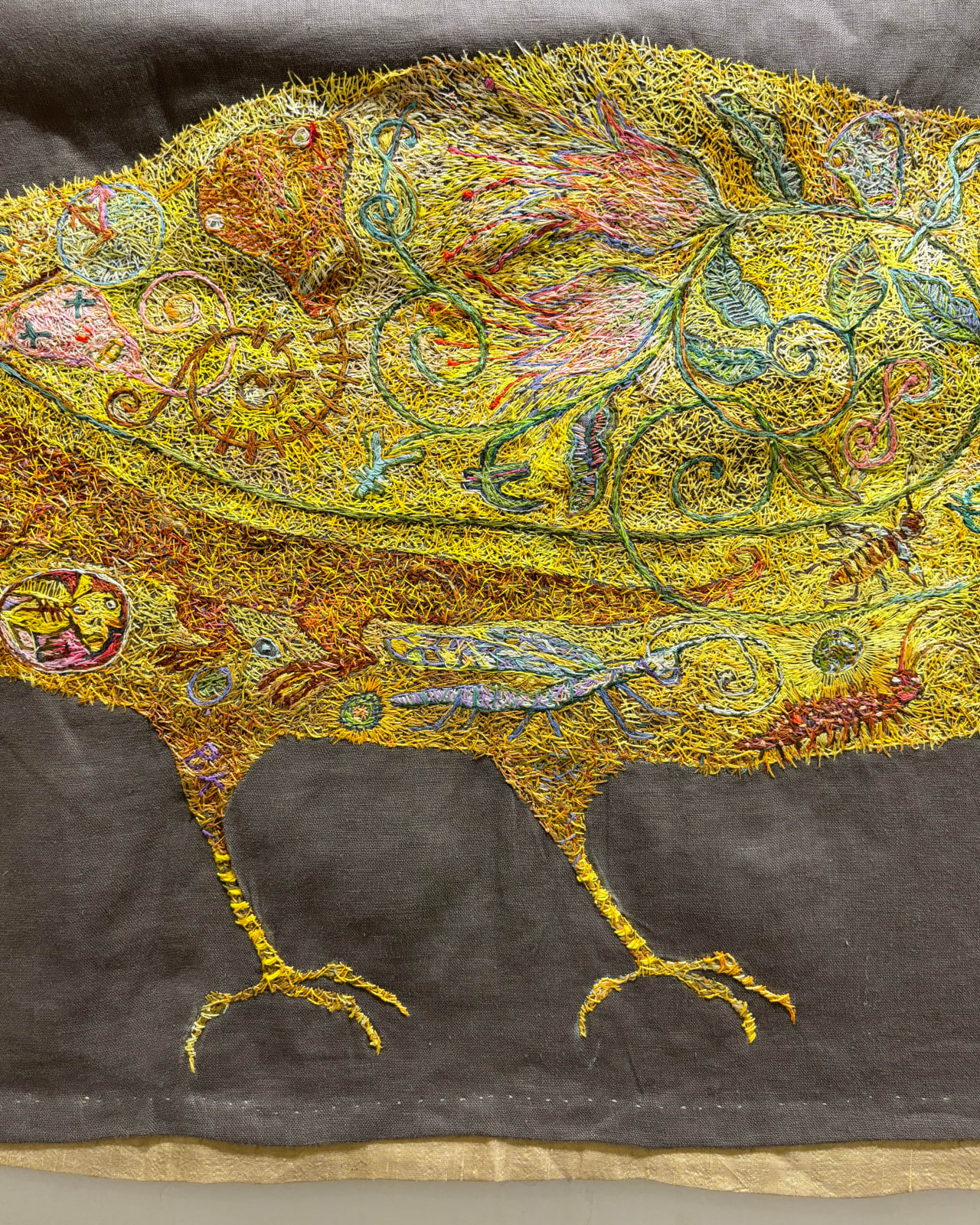 Barbara Klunder, Canary in the Coal Mine, 2020