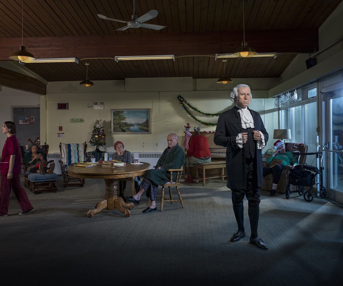 Dina Goldstein, Commandment 5, WASHINGTON, 2019