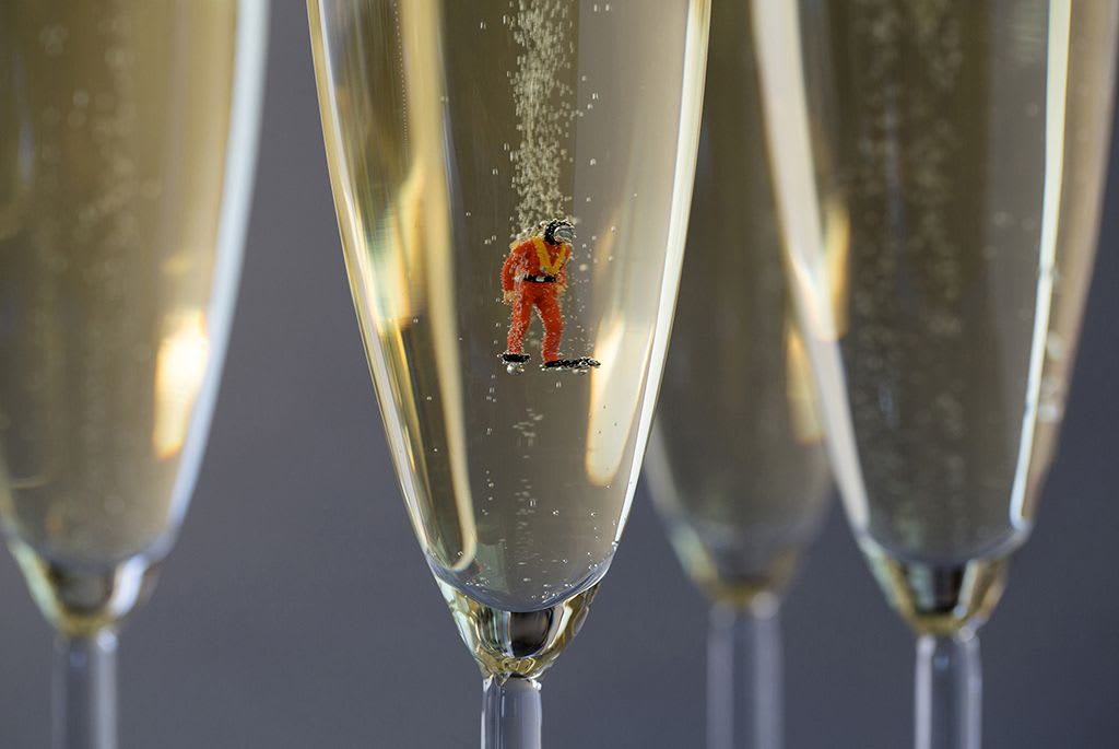Christopher Boffoli, Champagne Scuba 4/30, 2014