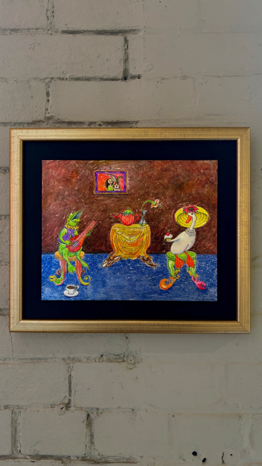 Cora Brittan, Tea Time and a Serenade, 2022