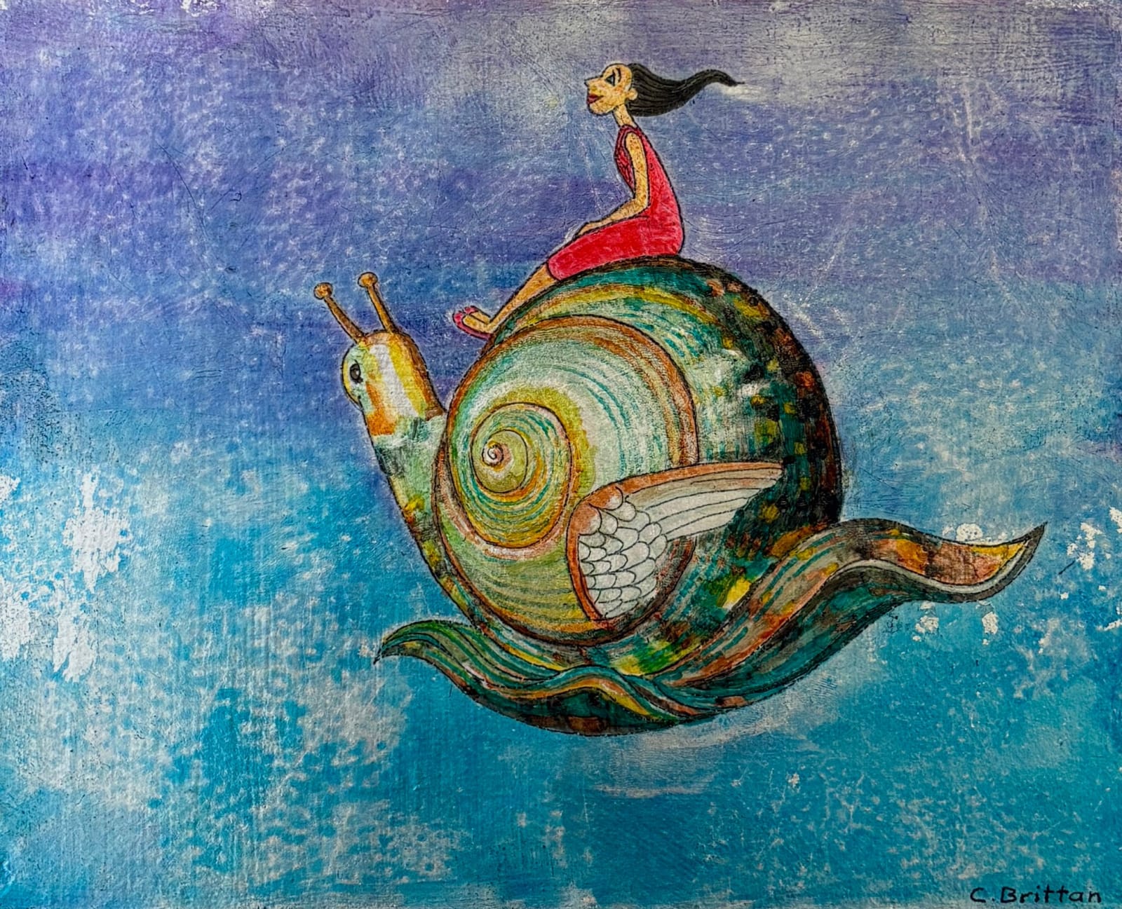 Cora Brittan, The Glorious Flying Snail, 2018