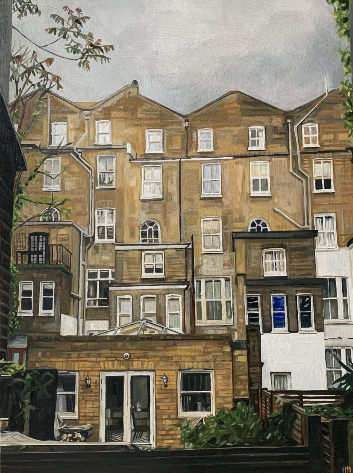 Heather Horton, Kensington Backyard, 2020