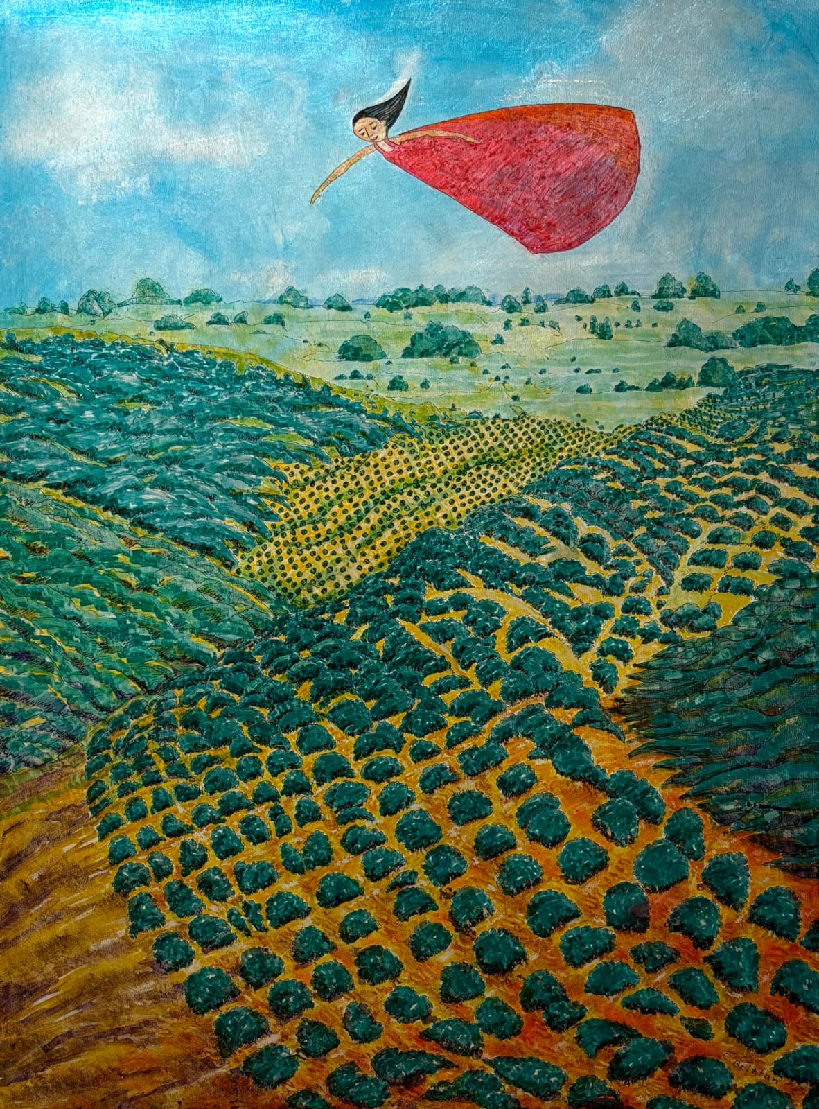 Cora Brittan, Over the Earth, 2020