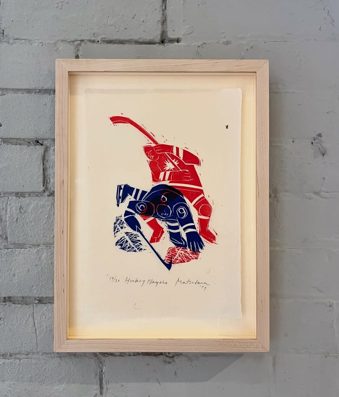 Naoko Matsubara, Hockey Players 19/30, 1977