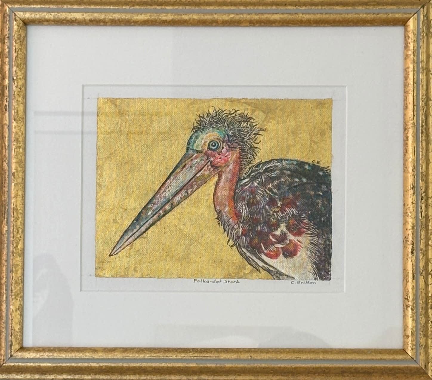 Cora Brittan, Polka-Dot Stork, 2022