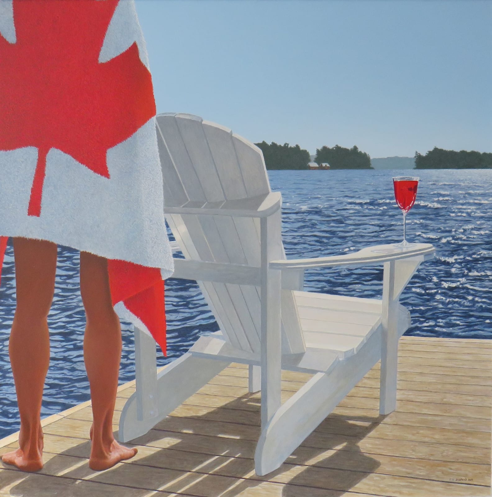 D.A. Dunford, Hot Day, 2020