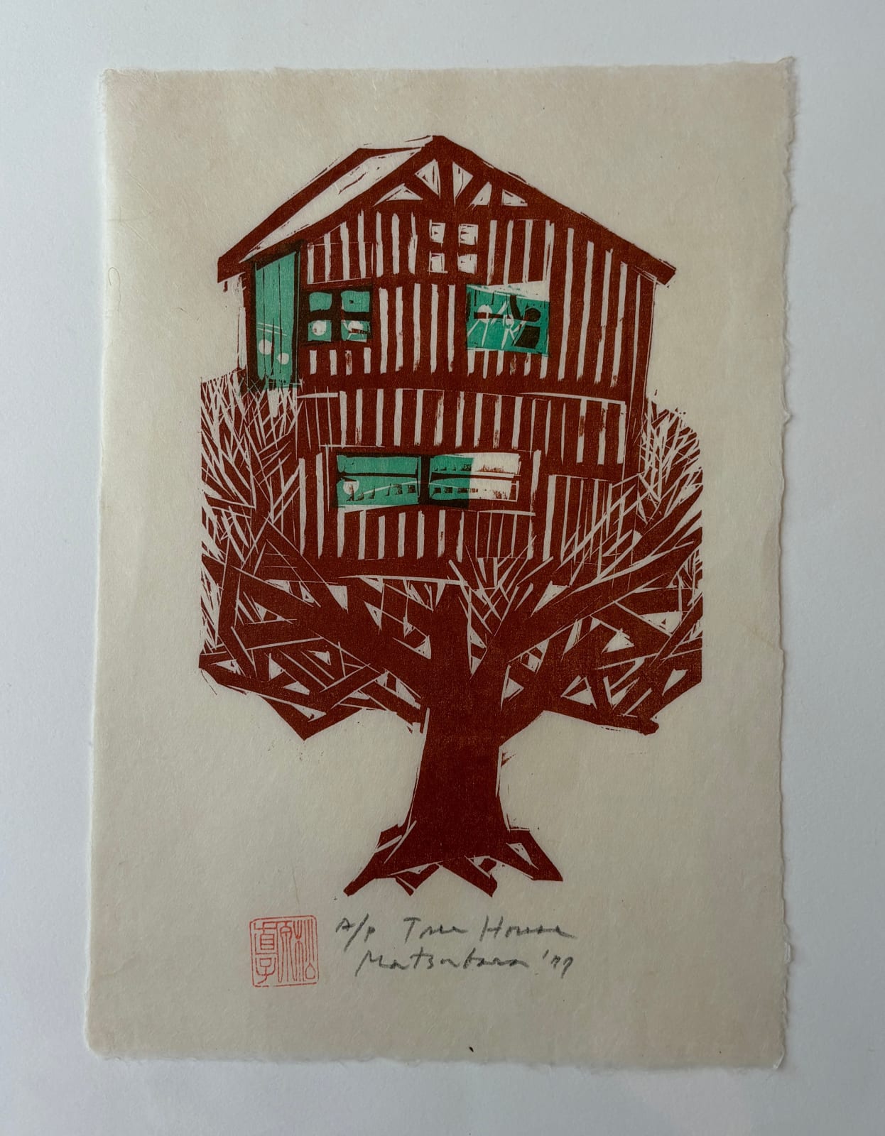 Naoko Matsubara, Tree House A/P, 1977