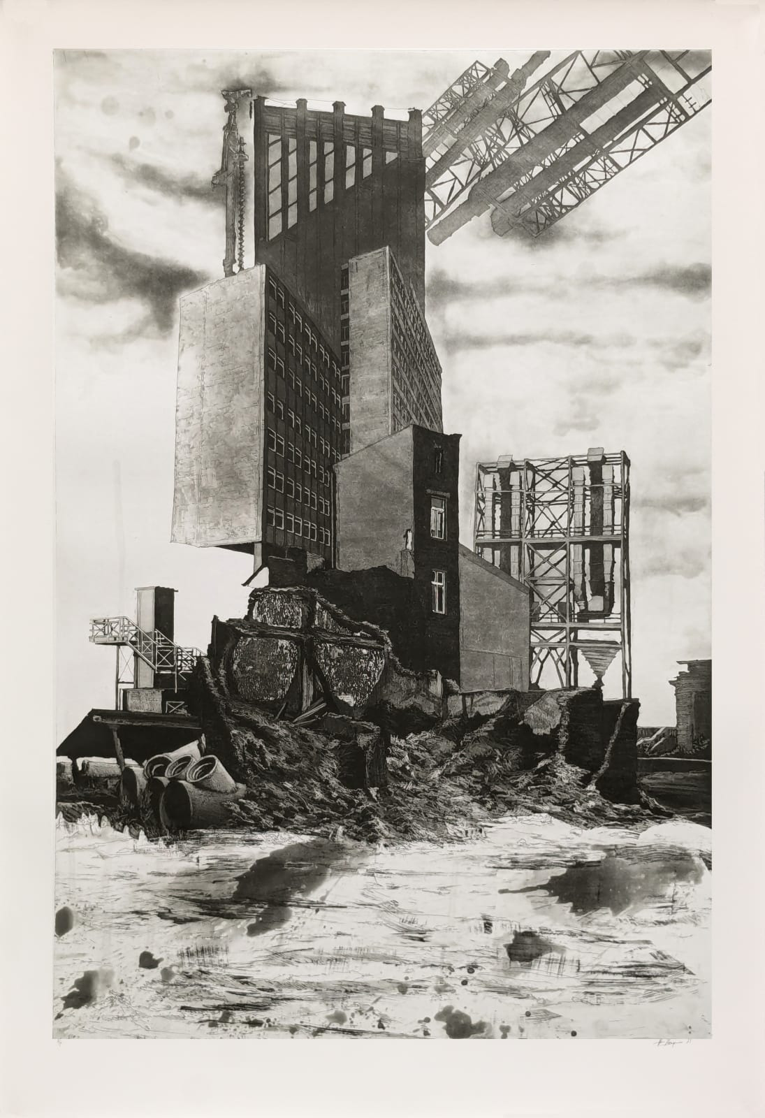 Alex R.M. Thompson, Ever Upwards 5/5, 2023