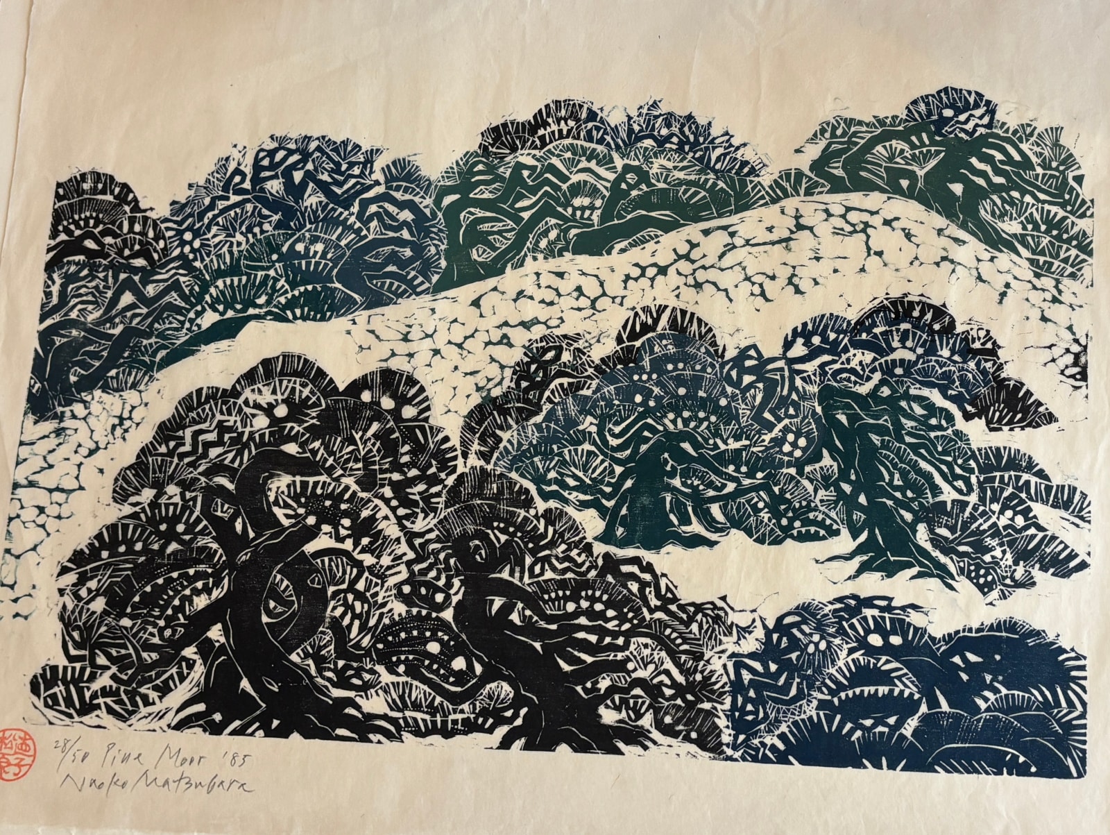 Naoko Matsubara, Pine Moor 28/50, 1985