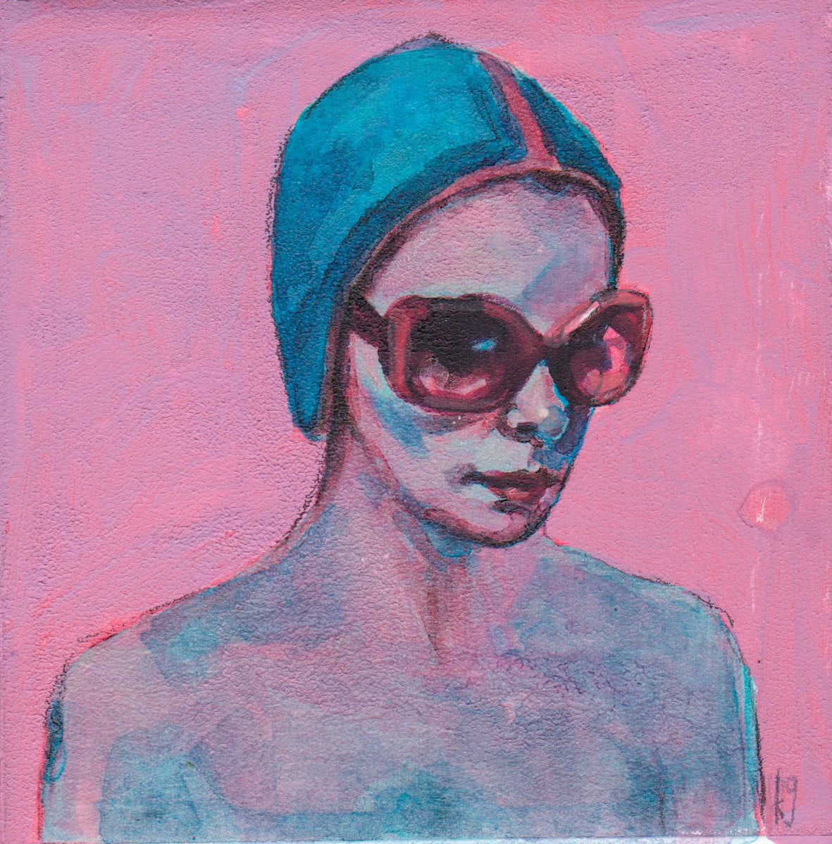Kelly Grace, Swimmer No. 1 Colour Grade Version 2, 2018