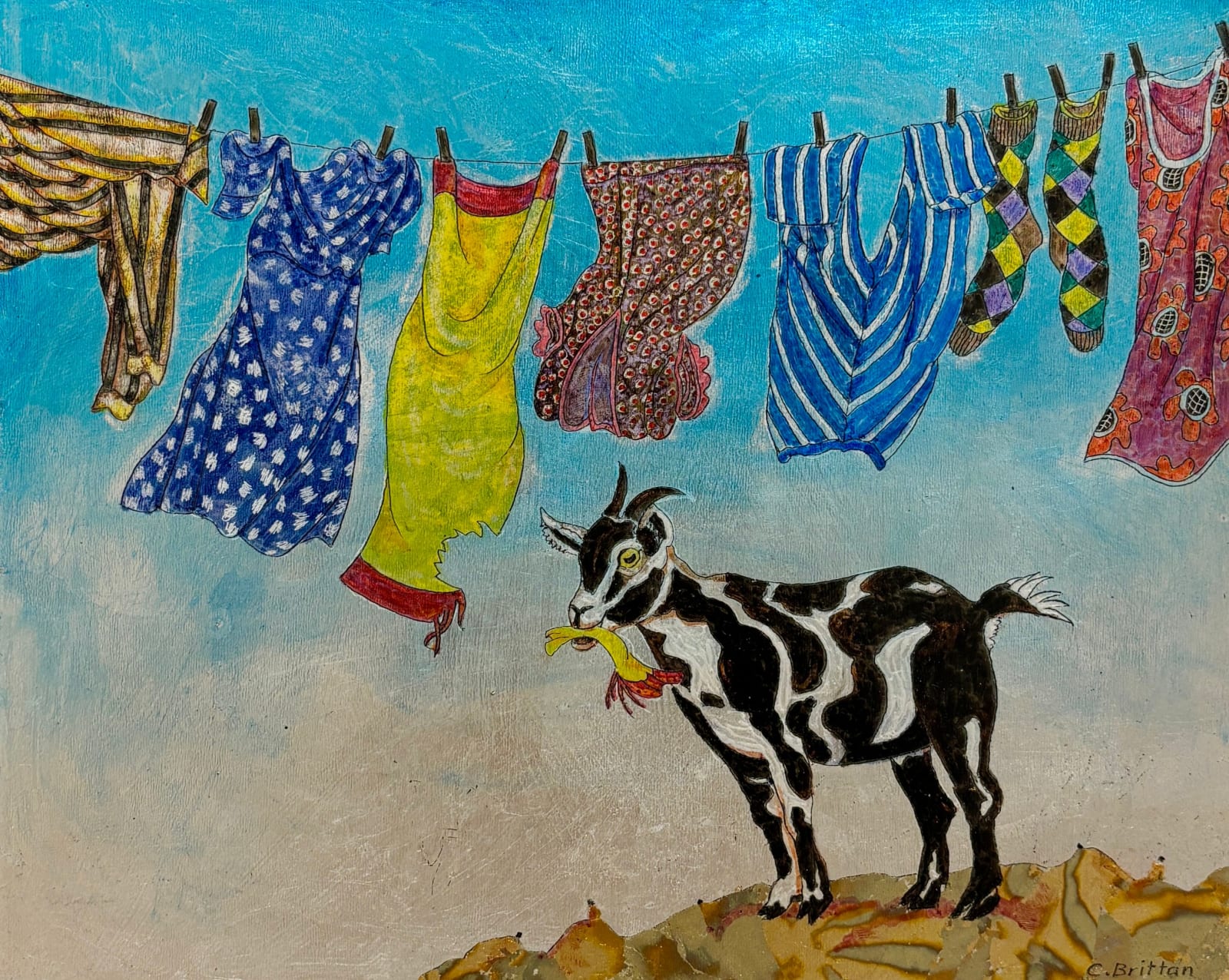 Cora Brittan, The Naughty Goat, 2019