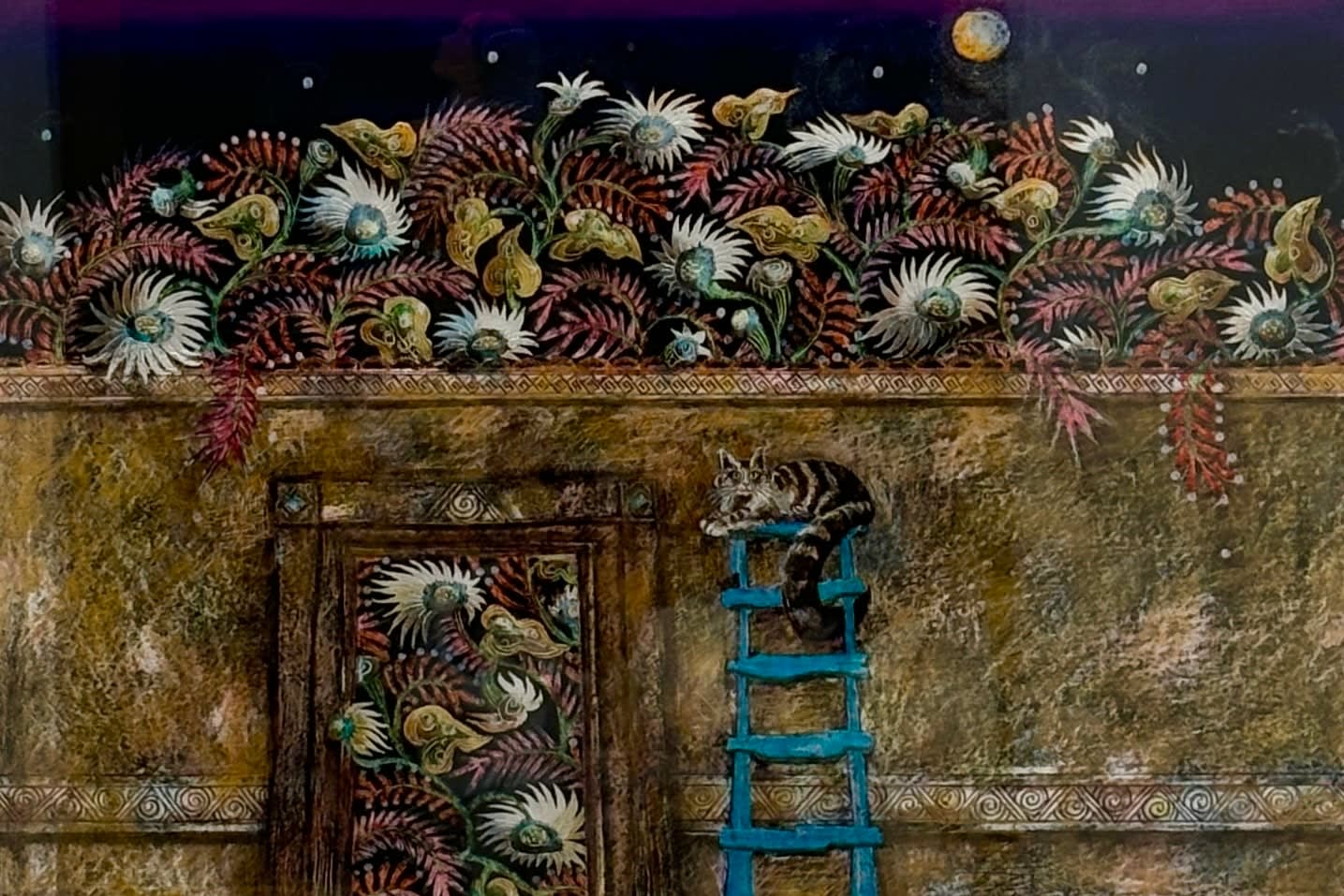 Cora Brittan, The Beautiful Blue Ladder, 2022