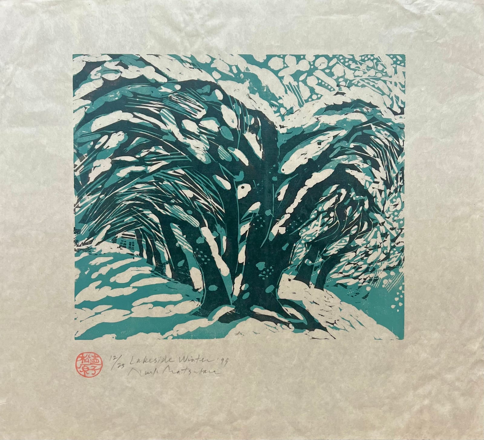 Naoko Matsubara, Lakeside Winter 12/25, 1999