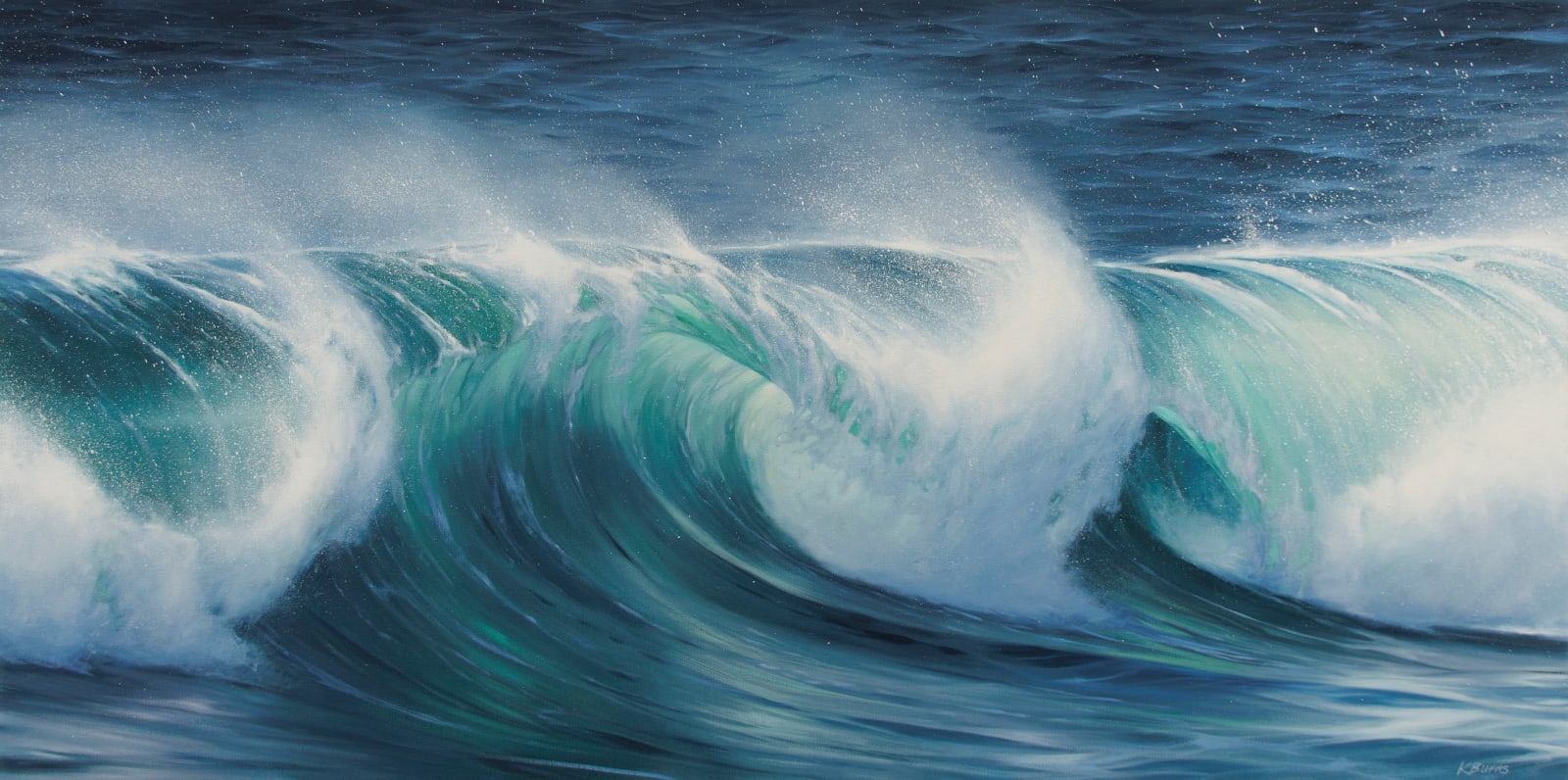 Katharine Burns, Emerald Rush, 2023
