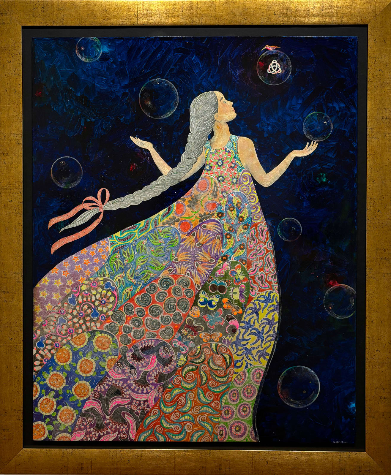 Cora Brittan, On an Eternity Bubble, 2023