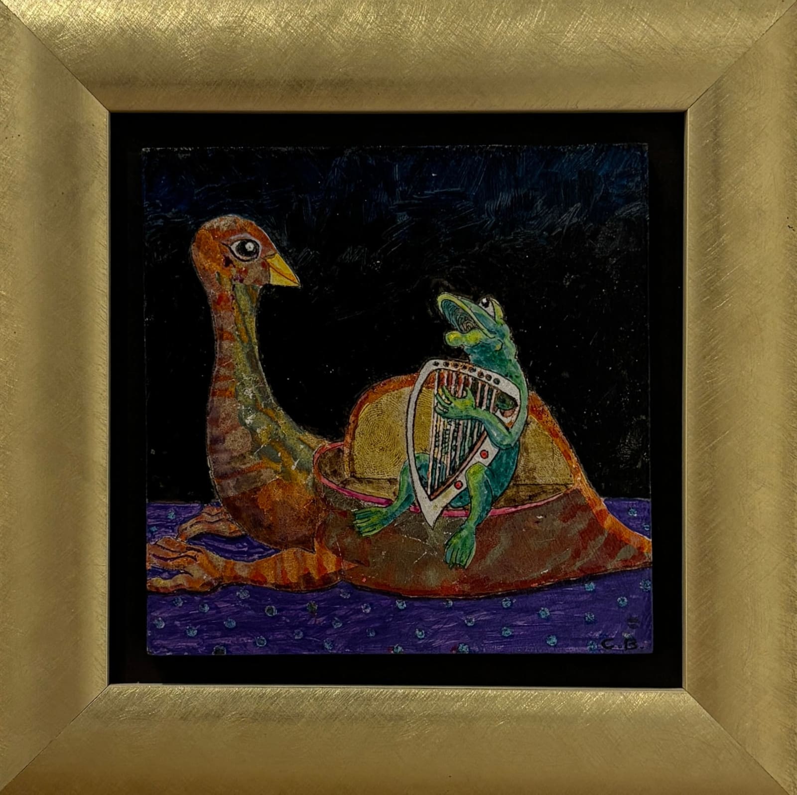 Cora Brittan, On a Bird Bench, 2017