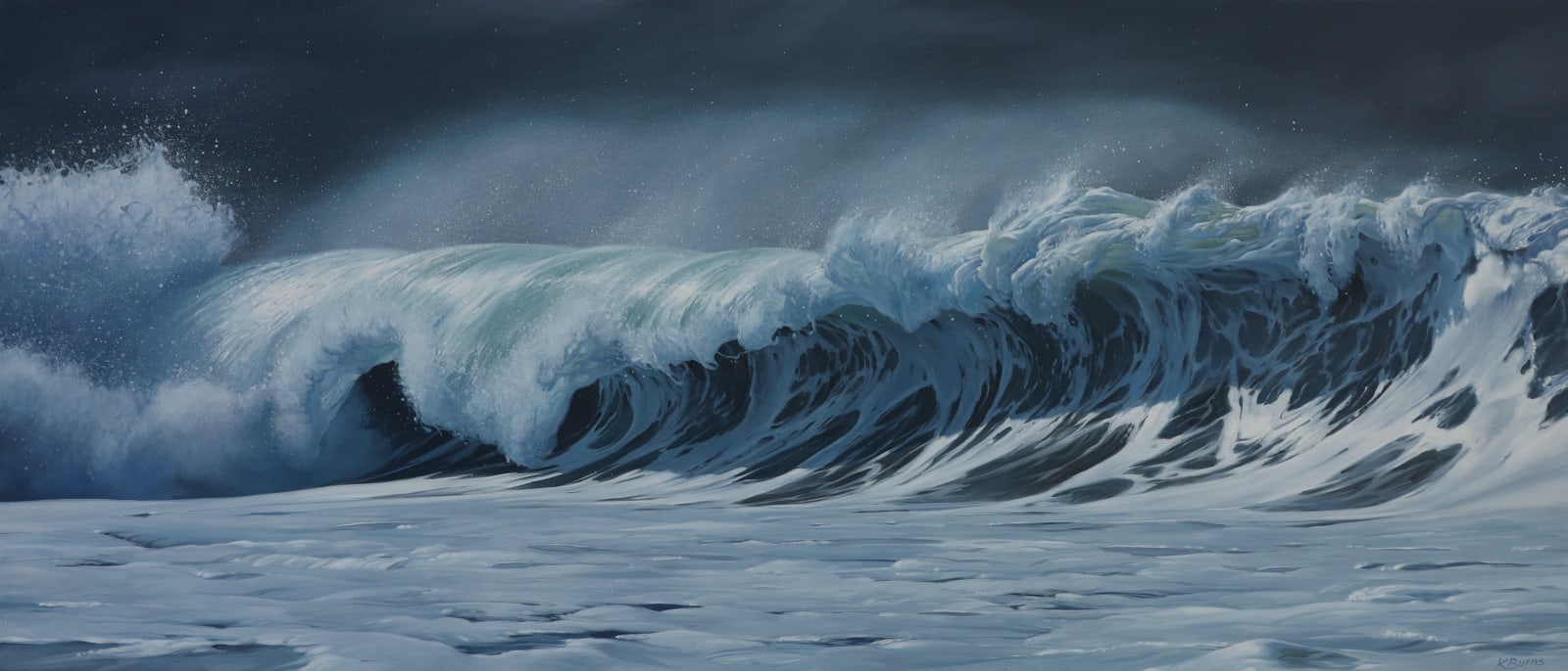 Katharine Burns, Rolling In, 2024