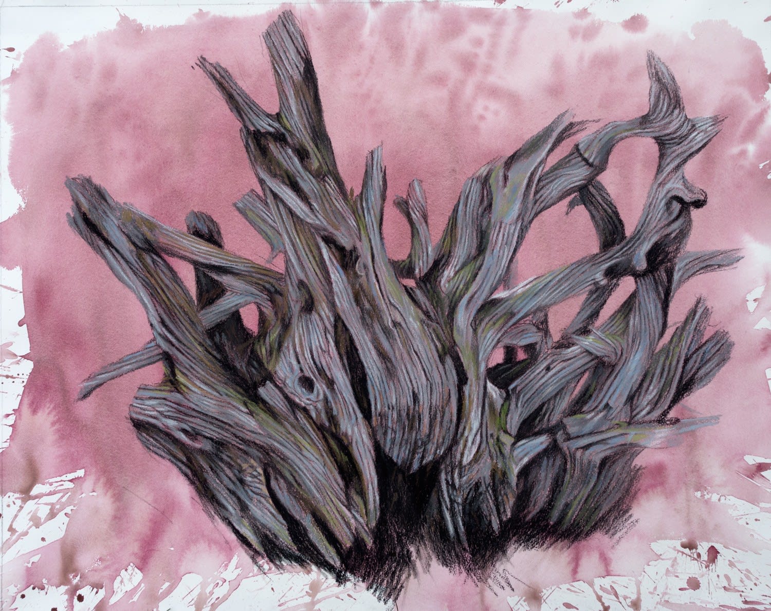 Duane Nickerson, Pink Twist, 2021