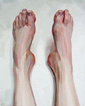 Heather Horton, Feet Study II, 2018