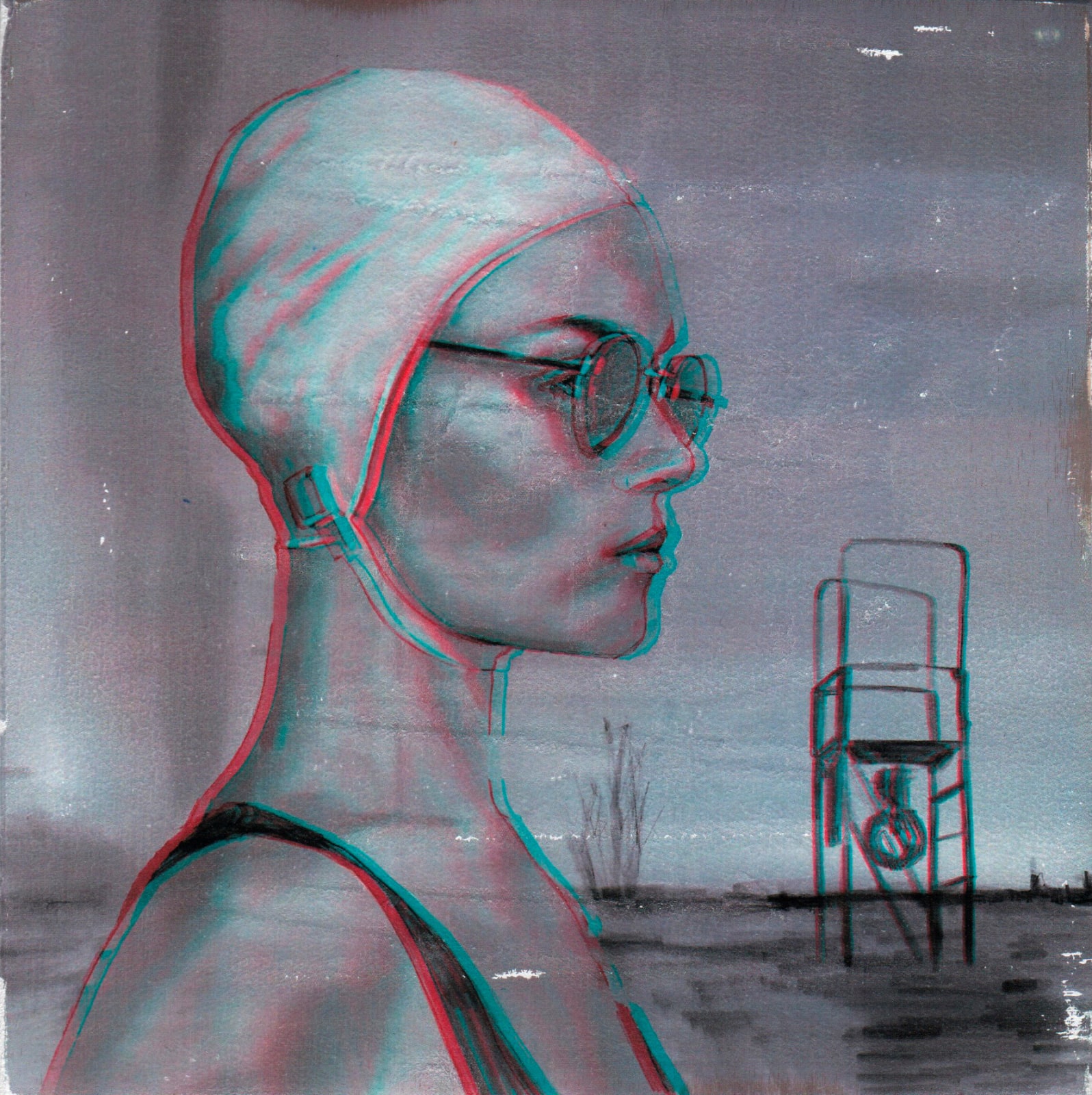 Kelly Grace, Day at the Beach 3D ed. of 10, 2025