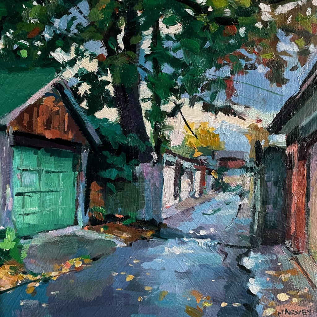 Brian Harvey, Green Garage , 2021
