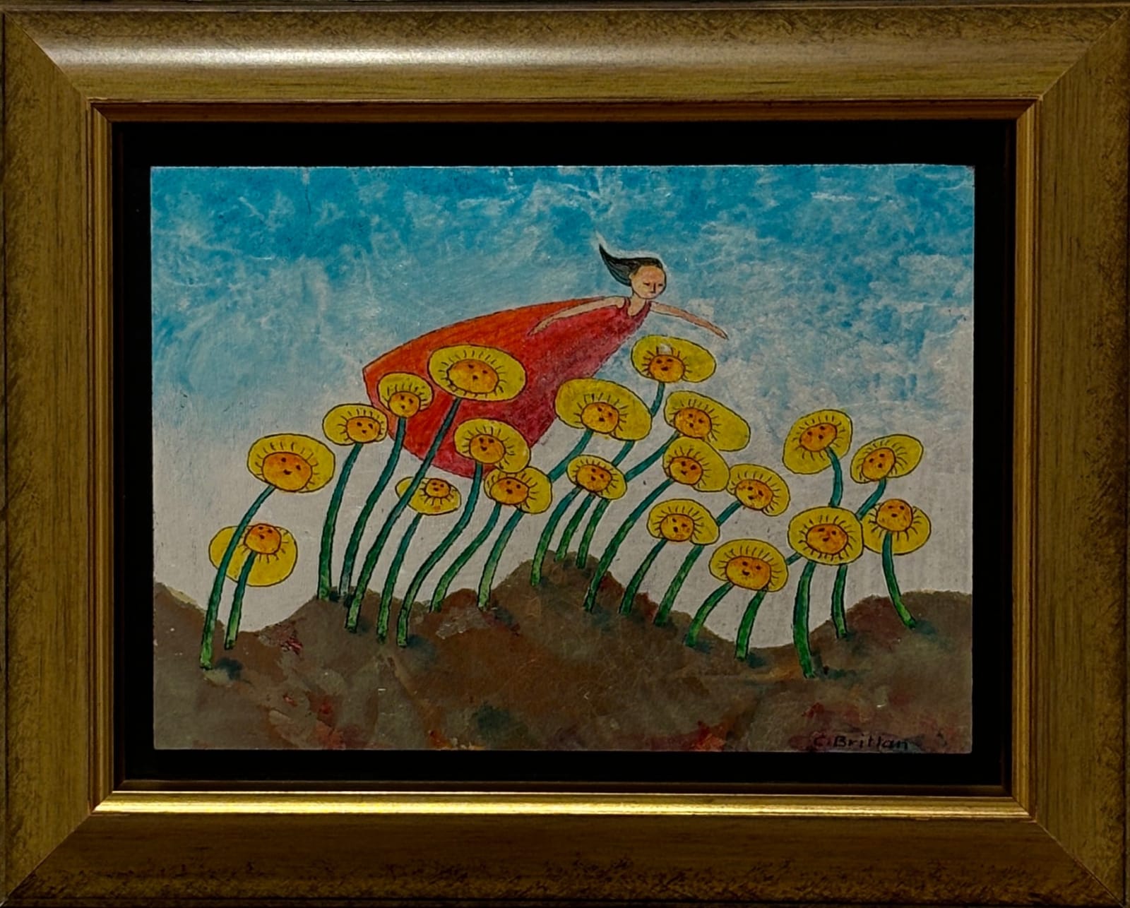Cora Brittan, Visiting the Flowers, 2019