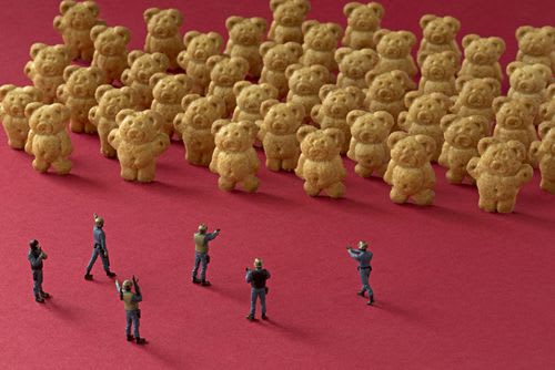 Christopher Boffoli, Cookie bear ambush 3/30, 2011