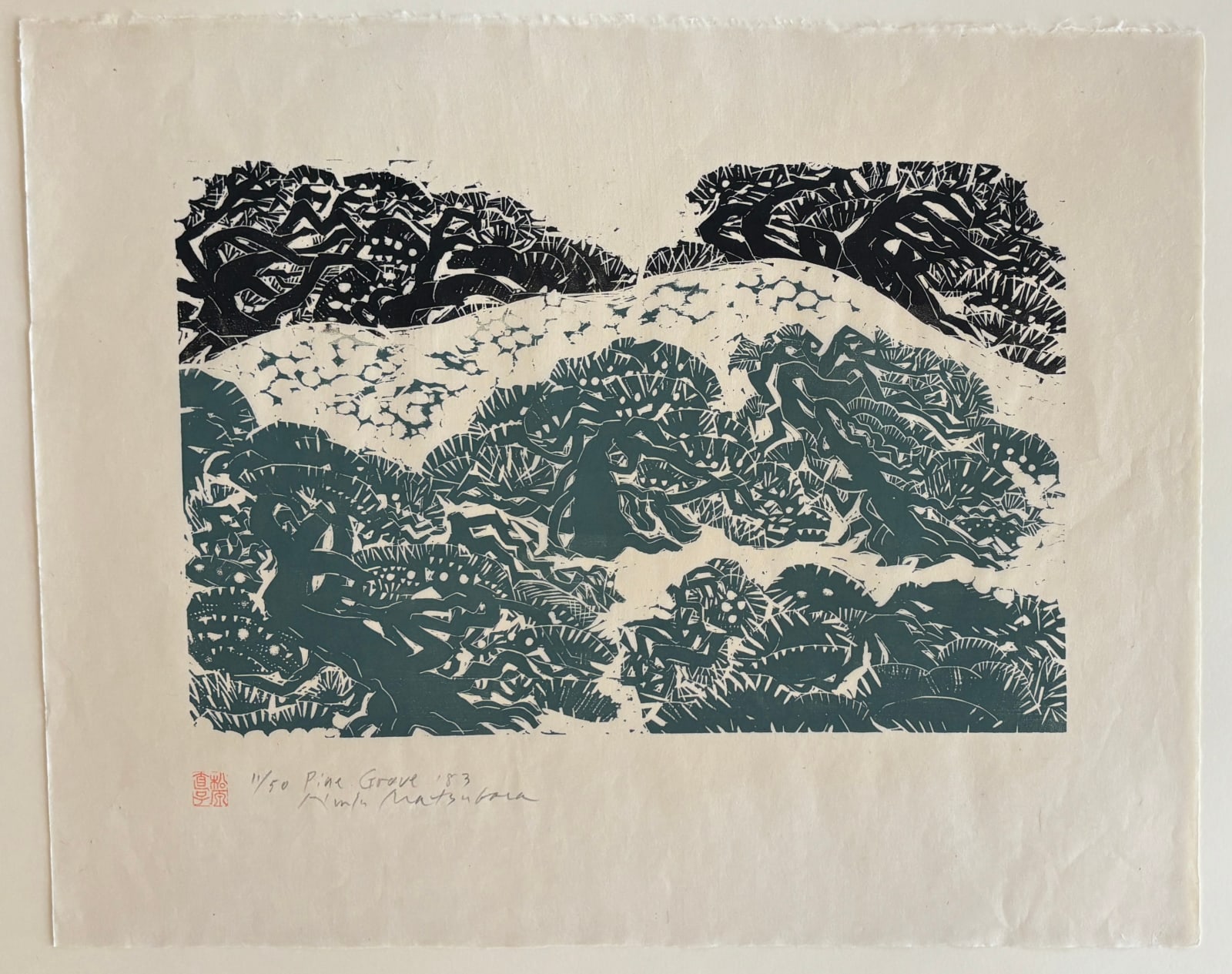 Naoko Matsubara, Pine Grove, 1983 | Abbozzo Gallery