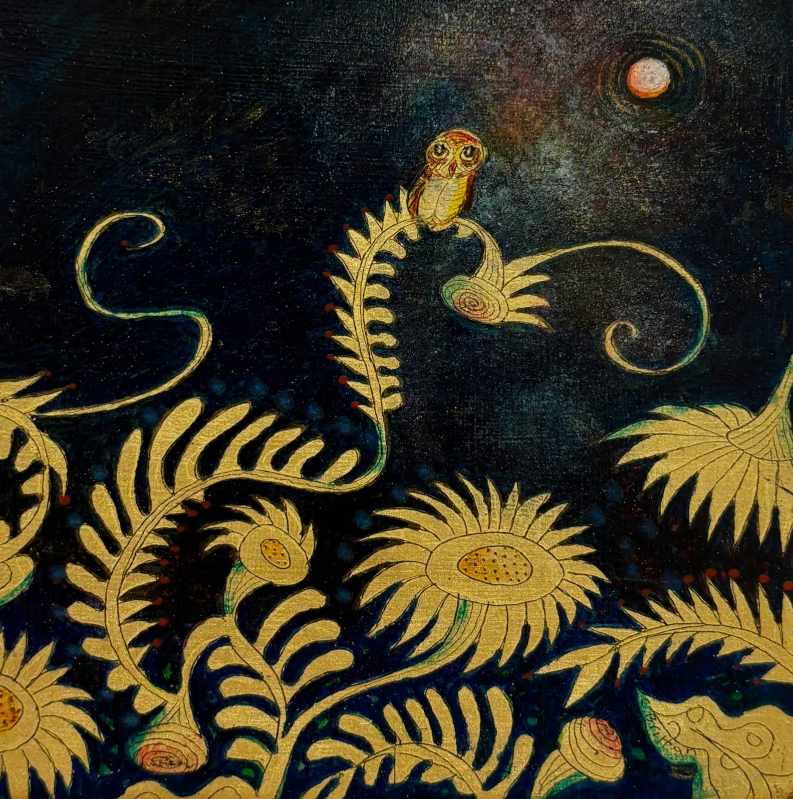 Cora Brittan, In a Golden Garden, 2018