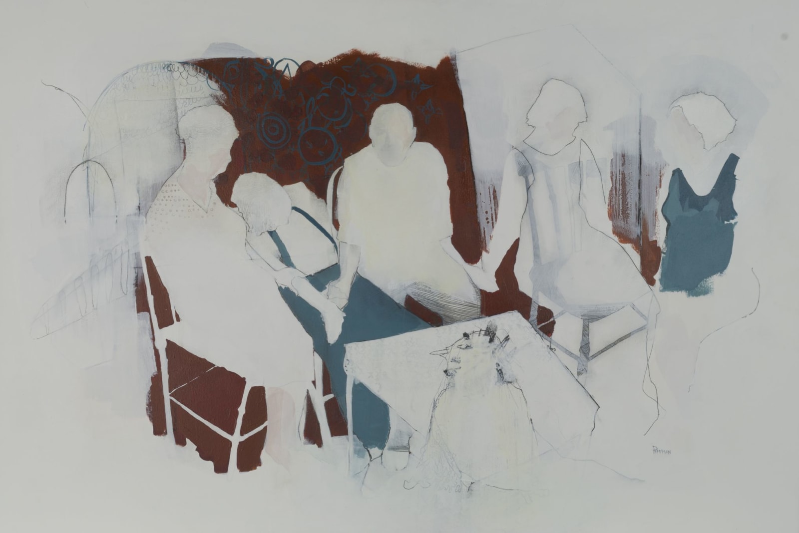 Michael Pittman, Sitting, 1933, 2015