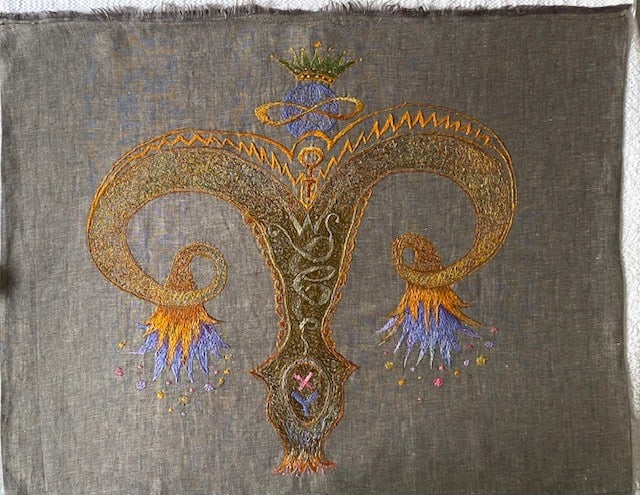 Barbara Klunder, Queen Fallopia, 2022