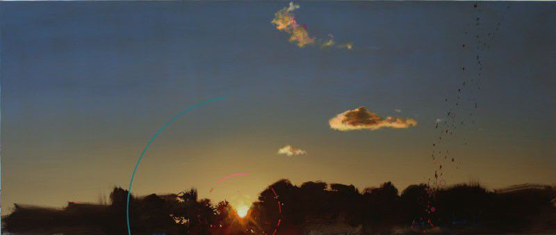 Yury Darashkevich, Running Clouds, 2008