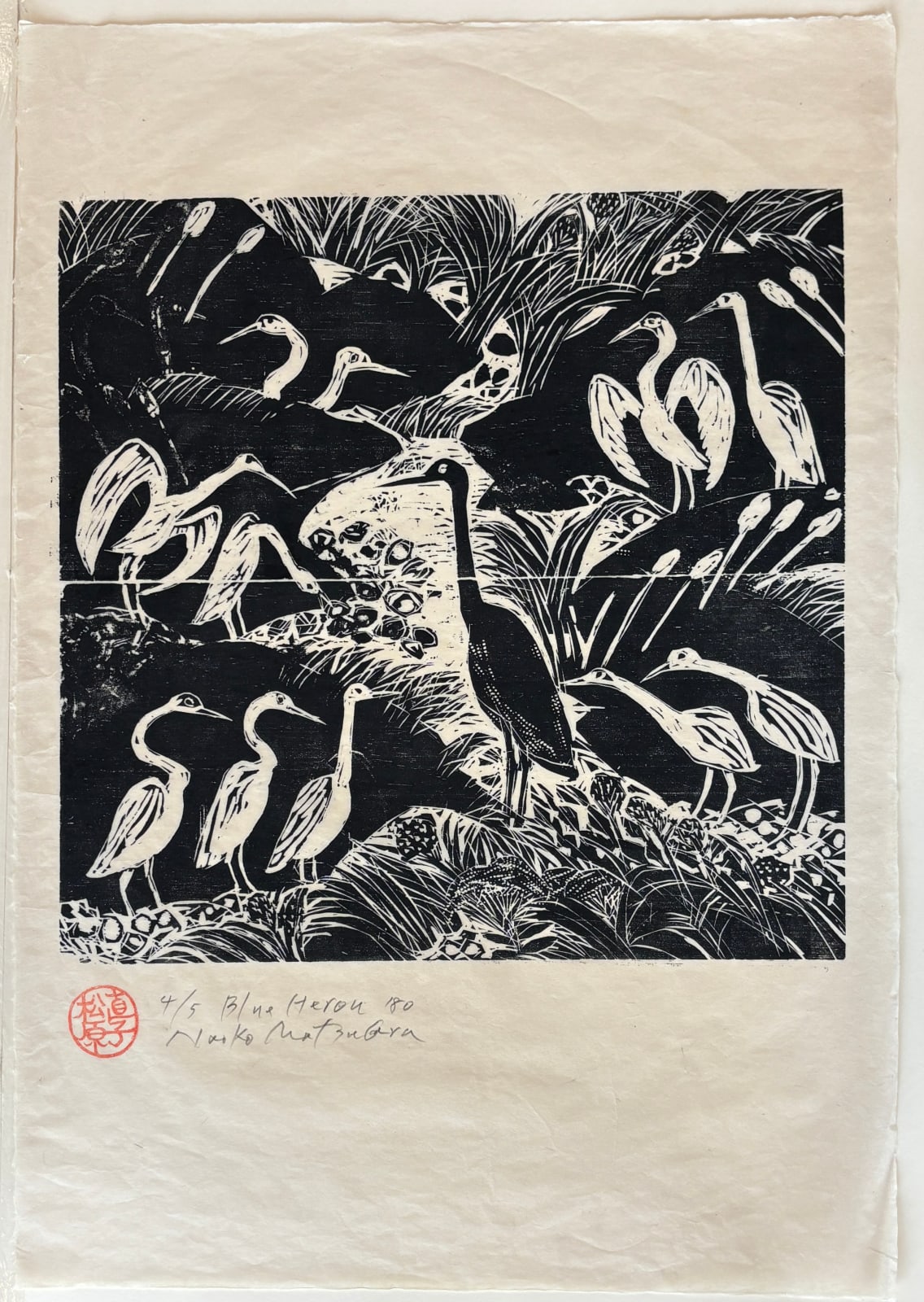 Naoko Matsubara, Blue Heron, 2008