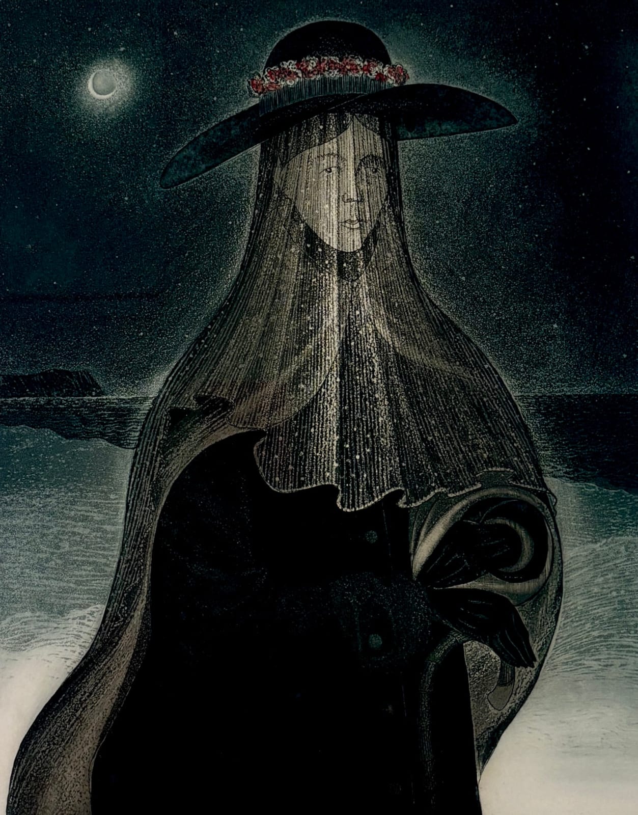 David Blackwood, Young Mummer from Wesleyville 35/50, 1983