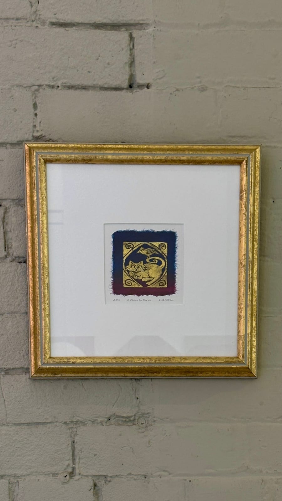 Cora Brittan, A Place to Perch, 2020