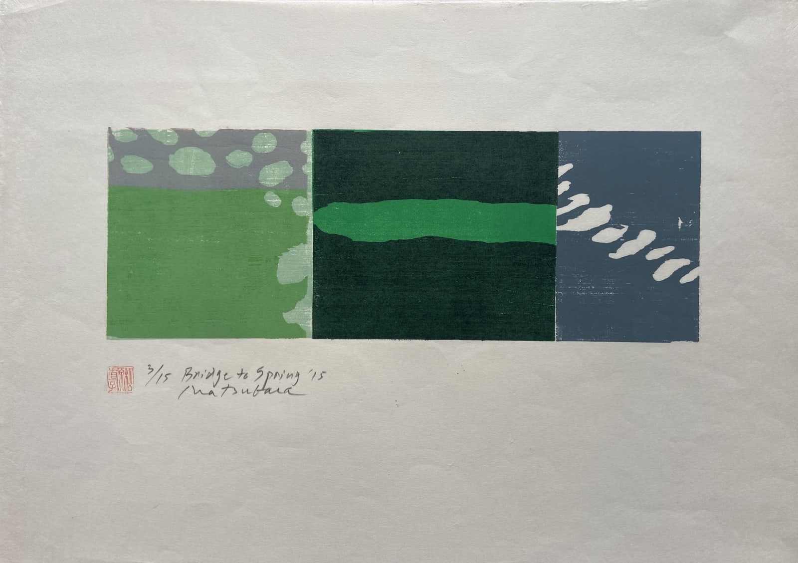 Naoko Matsubara, Bridge to Spring 3/15, 2015