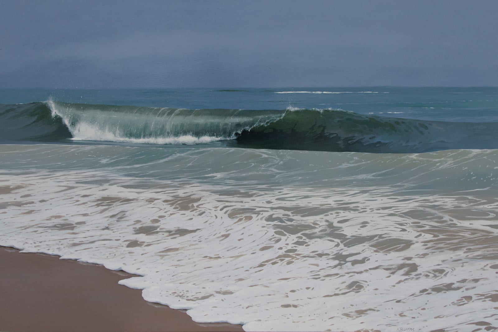 Katharine Burns, Morning Haze 3, 2022