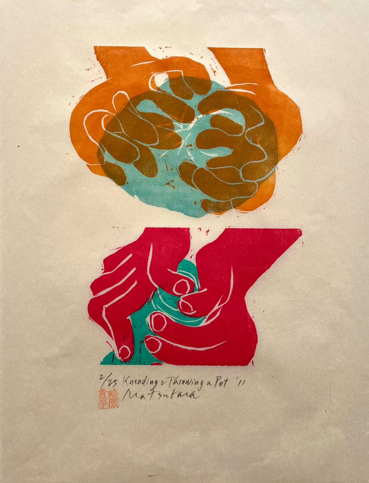 Naoko Matsubara, Kneading and Throwing 2/25, 2011