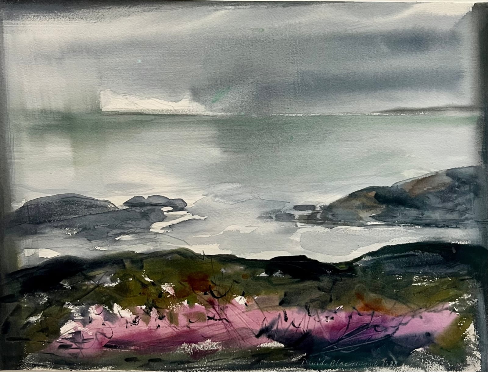 David Blackwood, Iceberg Off Badger's Quay, 1998