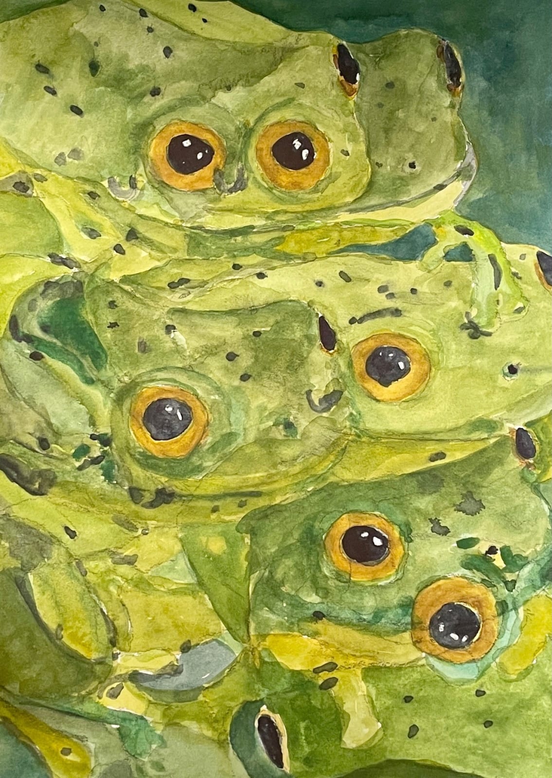 Jacob Freeman, Frog Stack 3, 2023