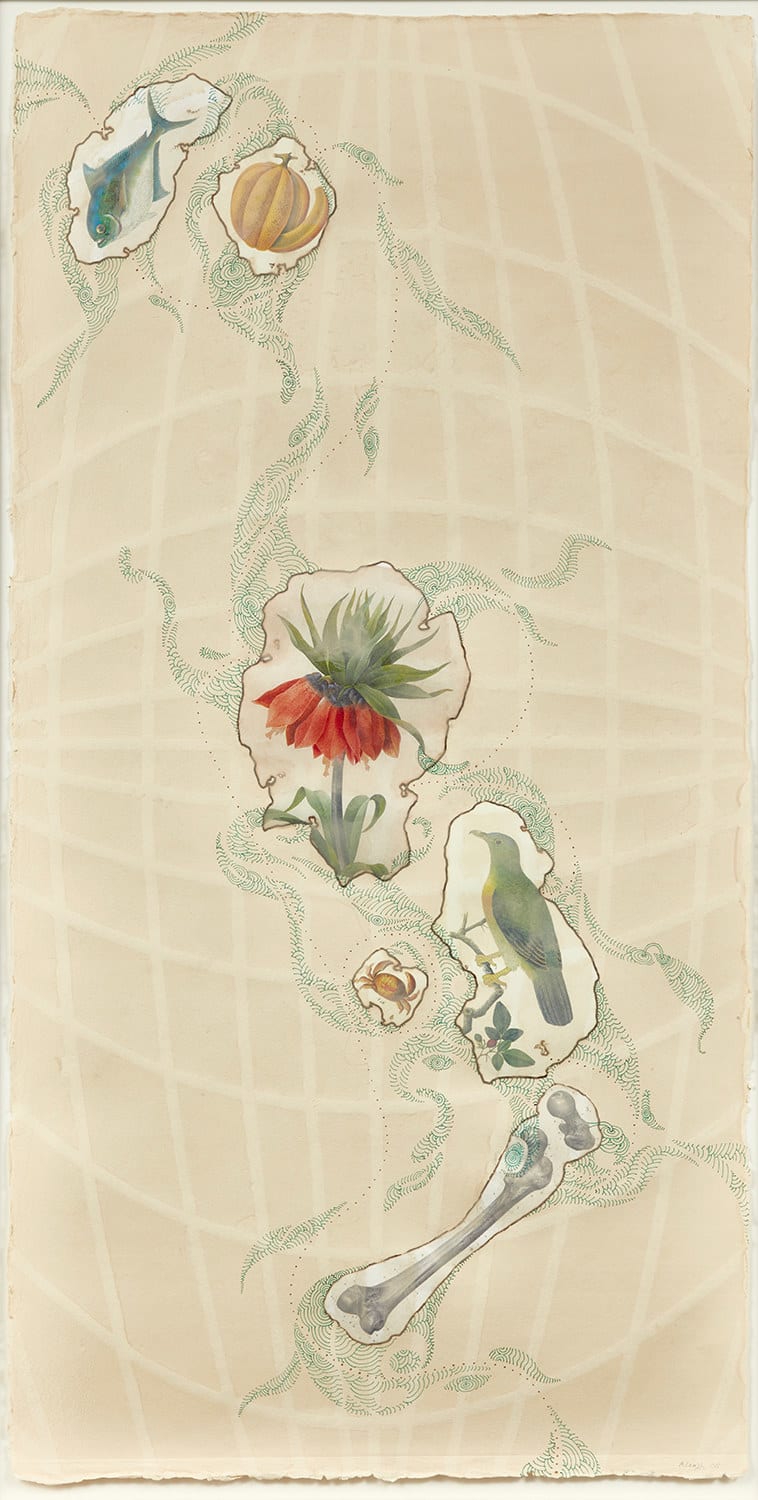 Abby Leigh, My Personal Atlas, Fish and Melon, 2004