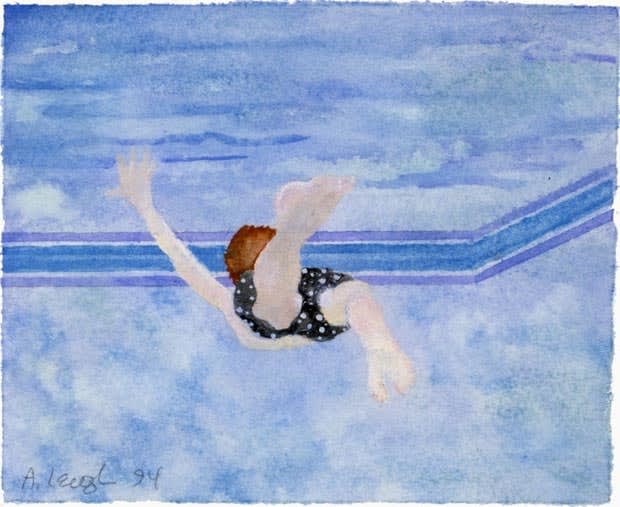 Abby Leigh, David Underwater, 1994