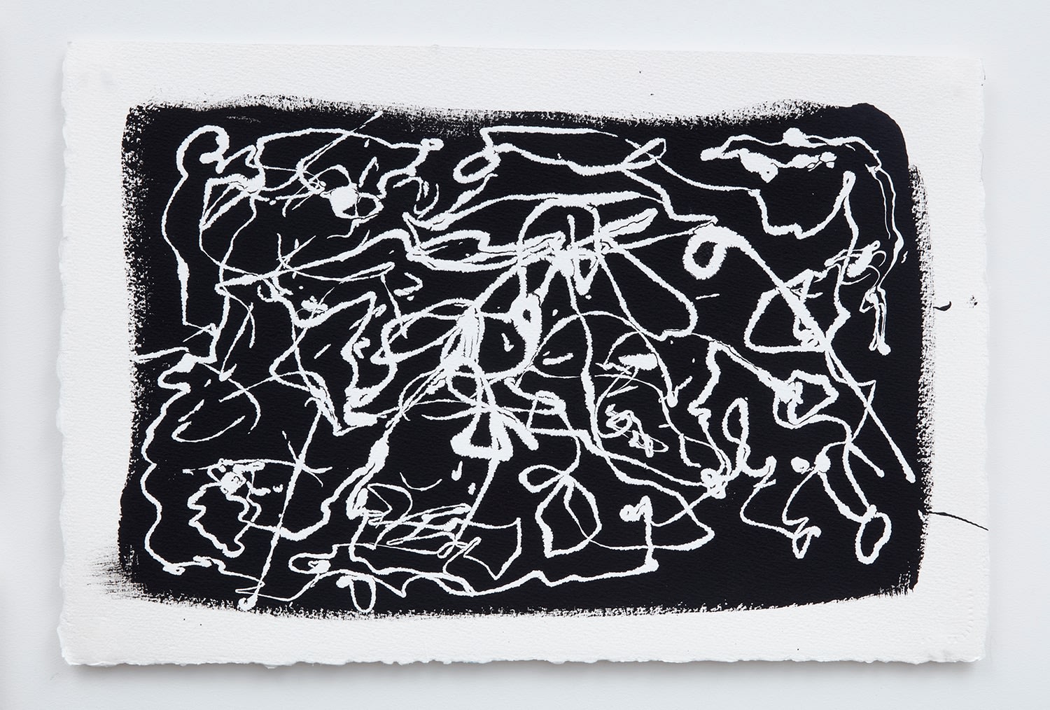 Abby Leigh, Enamel Drawing 24, 2023