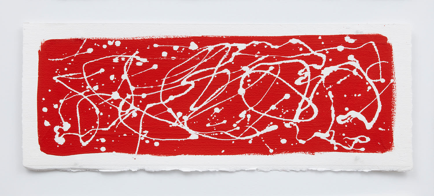 Abby Leigh, Enamel Drawing 17, 2023