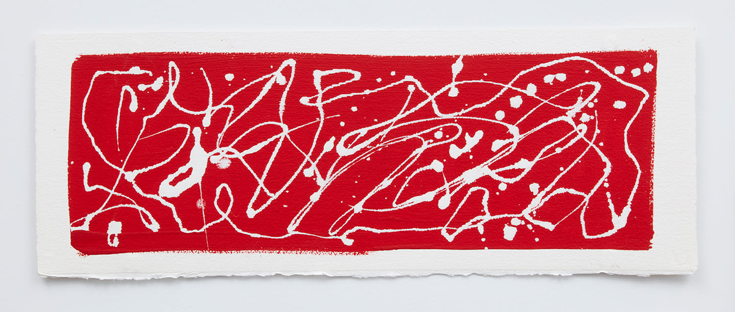 Abby Leigh, Enamel Drawing 18, 2023