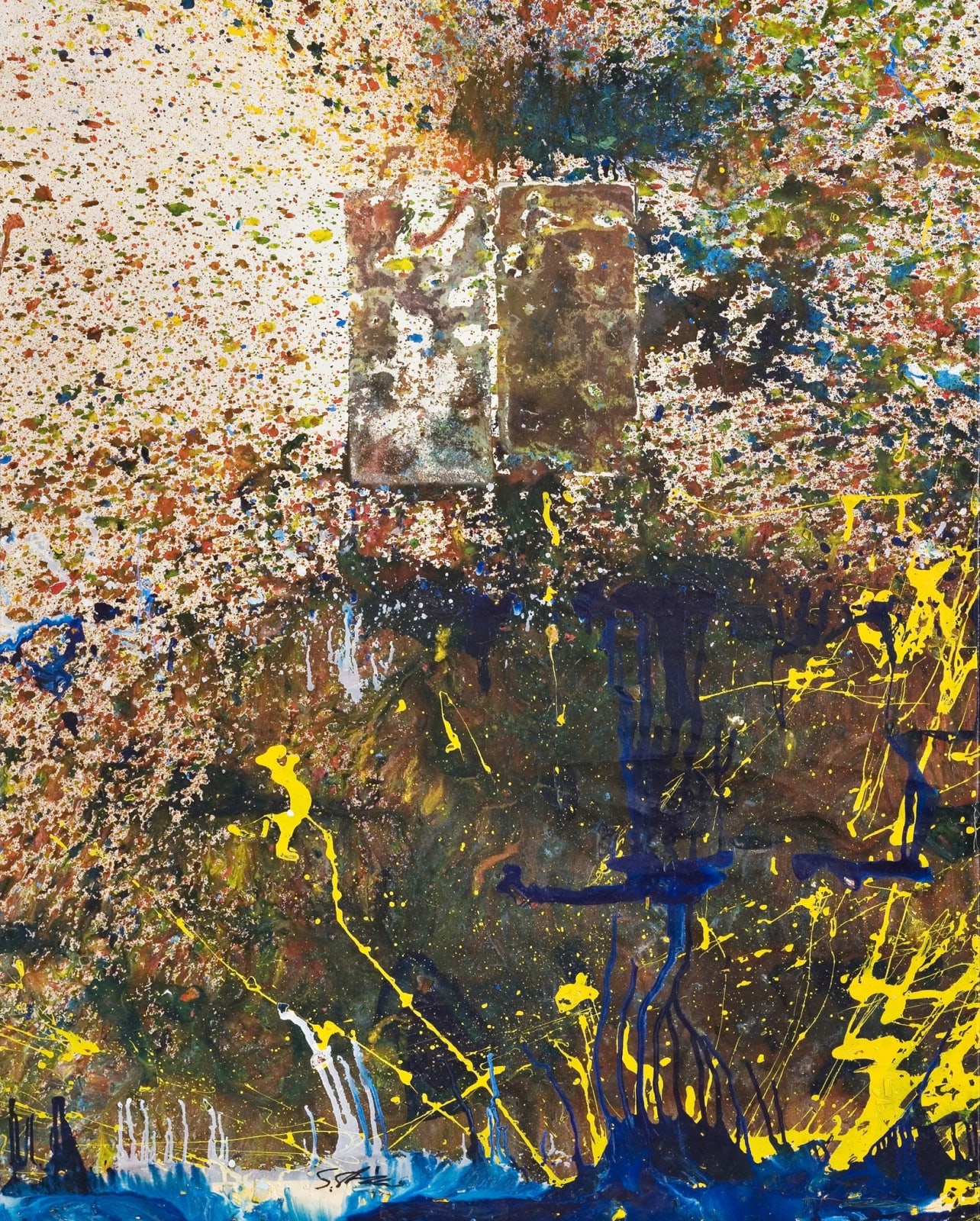 Shozo Shimamoto, Bottle crash '97, 1997