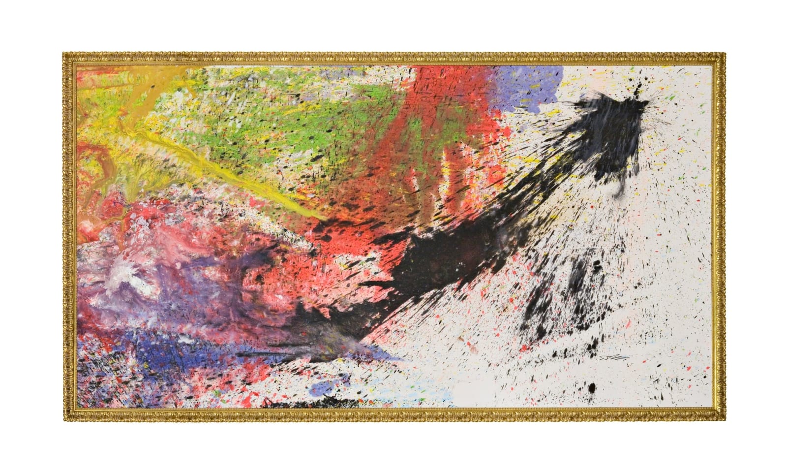 Shozo Shimamoto, Bottle Crash in Venice 14, 2007