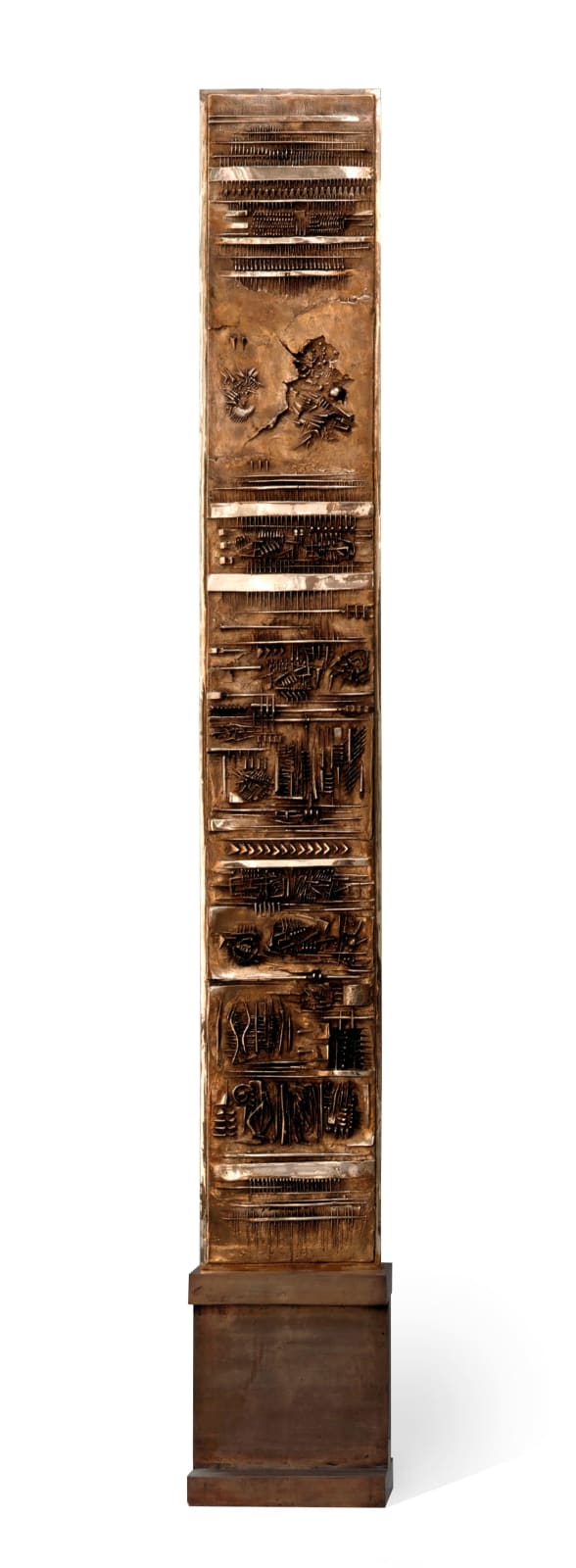 Arnaldo Pomodoro, La Colonna del viaggiatore, 1959-89