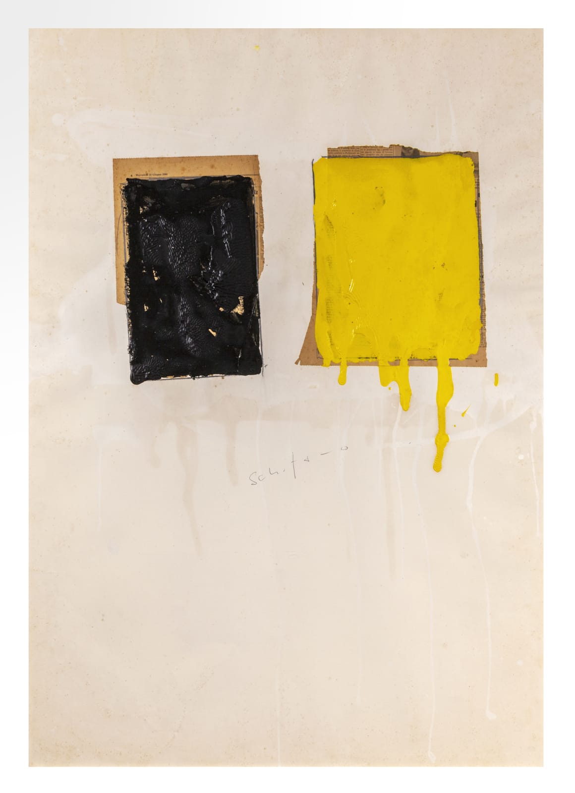 Mario Schifano, Untitled, Eseguita negli anni '70