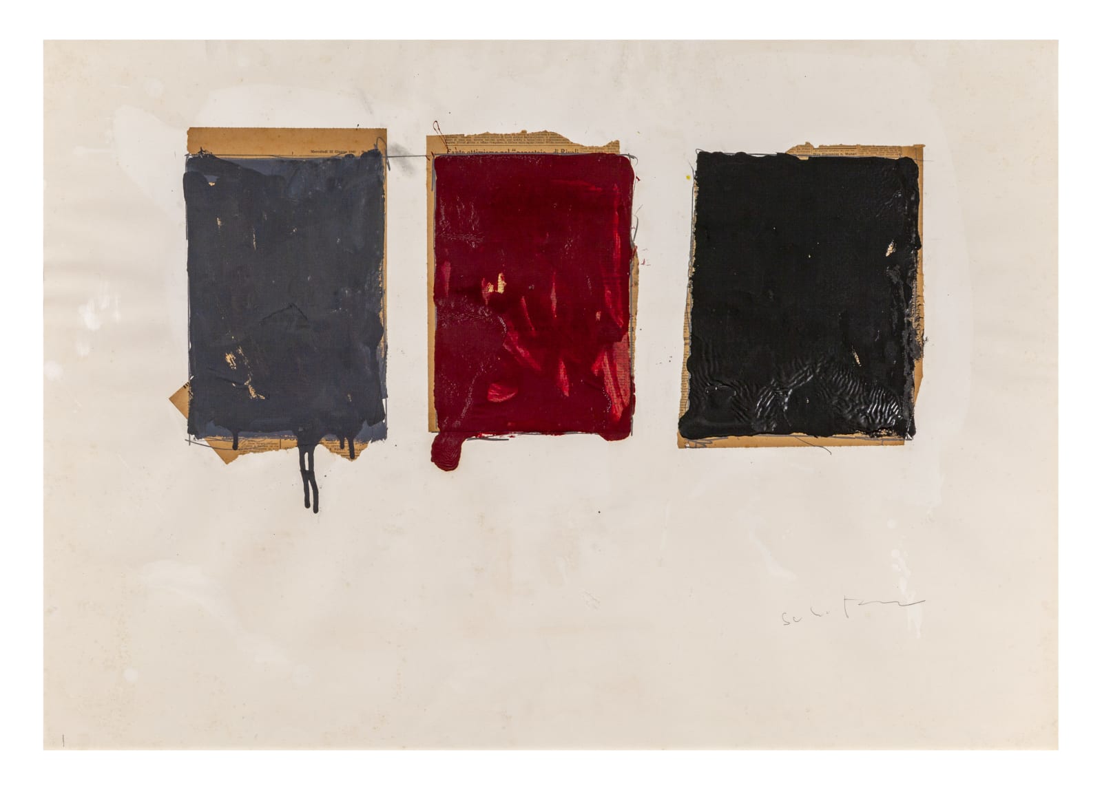 Mario Schifano, Untitled, Eseguita negli anni '70
